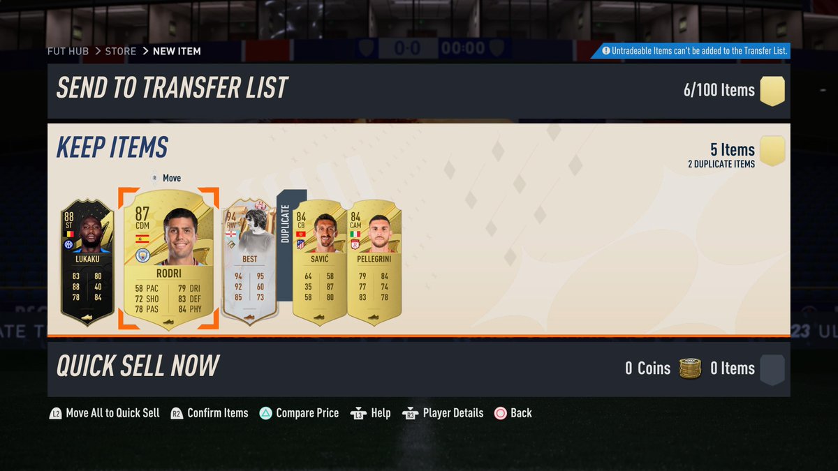 FutCanary's tweet photo. 84x5 going hard!!!! What a pull #PS5Share, #FIFA23 #FUT23 https://t.co/nUEIVnLRtg