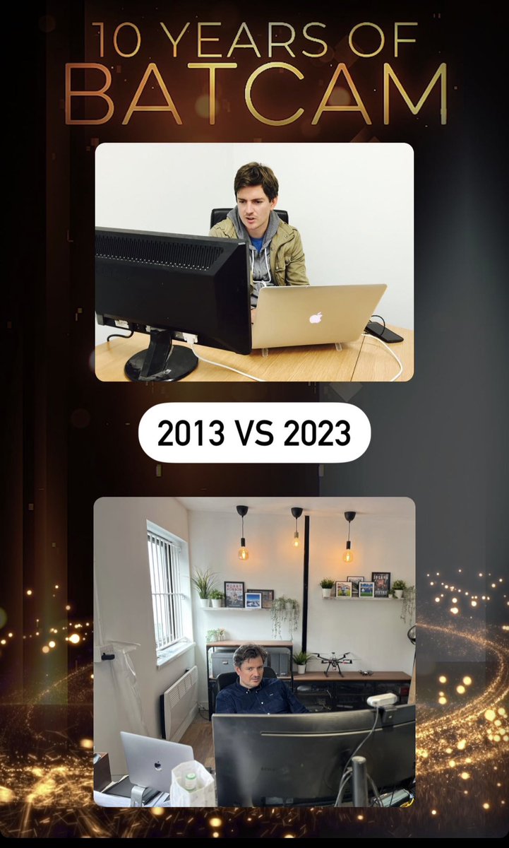 He has definitely not aged #batcam10 #10yearsofBATCAM #BATCAM <a href="/jdhjon/">Jon Hurndall</a>