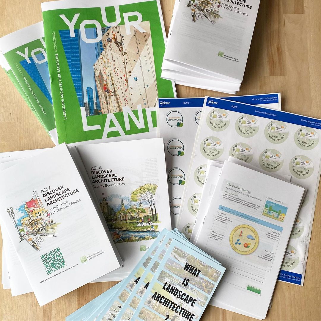 During #WLAM2023 or anytime throughout the year, we invite you to spark students' interest in landscape architecture by talking to them about the profession, doing hands-on activities, and sharing your story. Explore tools for PreK-12 teaching: bit.ly/3TTR0gt