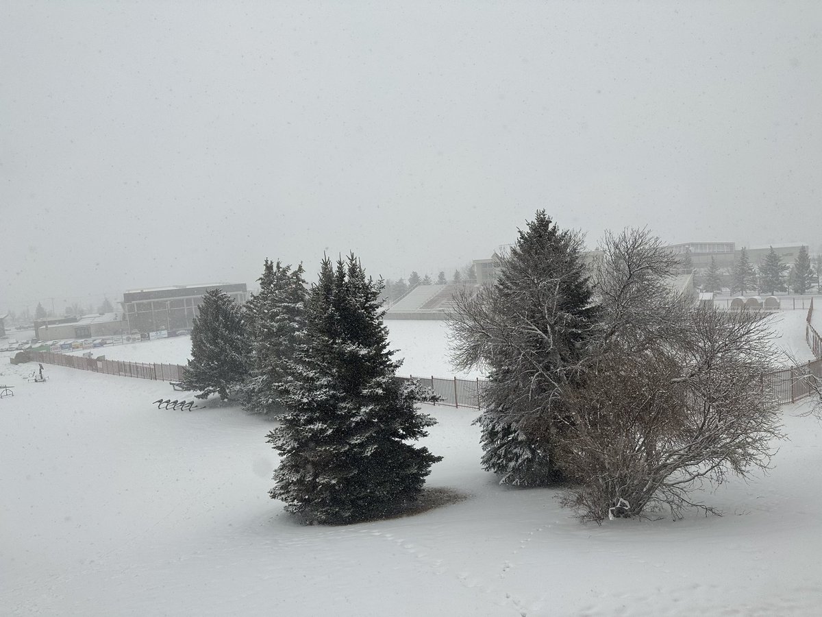 Getting ready to host NWMET here in Helena next week.  I….ummm… just wanted to let folks know that the ski resort will still be open 😉. Current pic outside my office window.