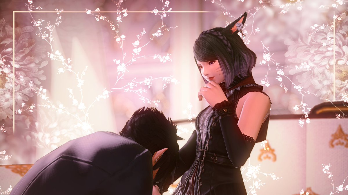 EscherStrange's tweet photo. "Hm hm, you'll do nicely."
"Yes, your highness."

Part 3/2 of #STUDIO_RED 
Primal/Hyperion
Goblet W15 P4

#FFXIV #FF14 #GPOSERS #EorzeaPhotos #ElezenHours #miqote #XIV_PICTCLIP #WifiPresets https://t.co/zOjIreei9h