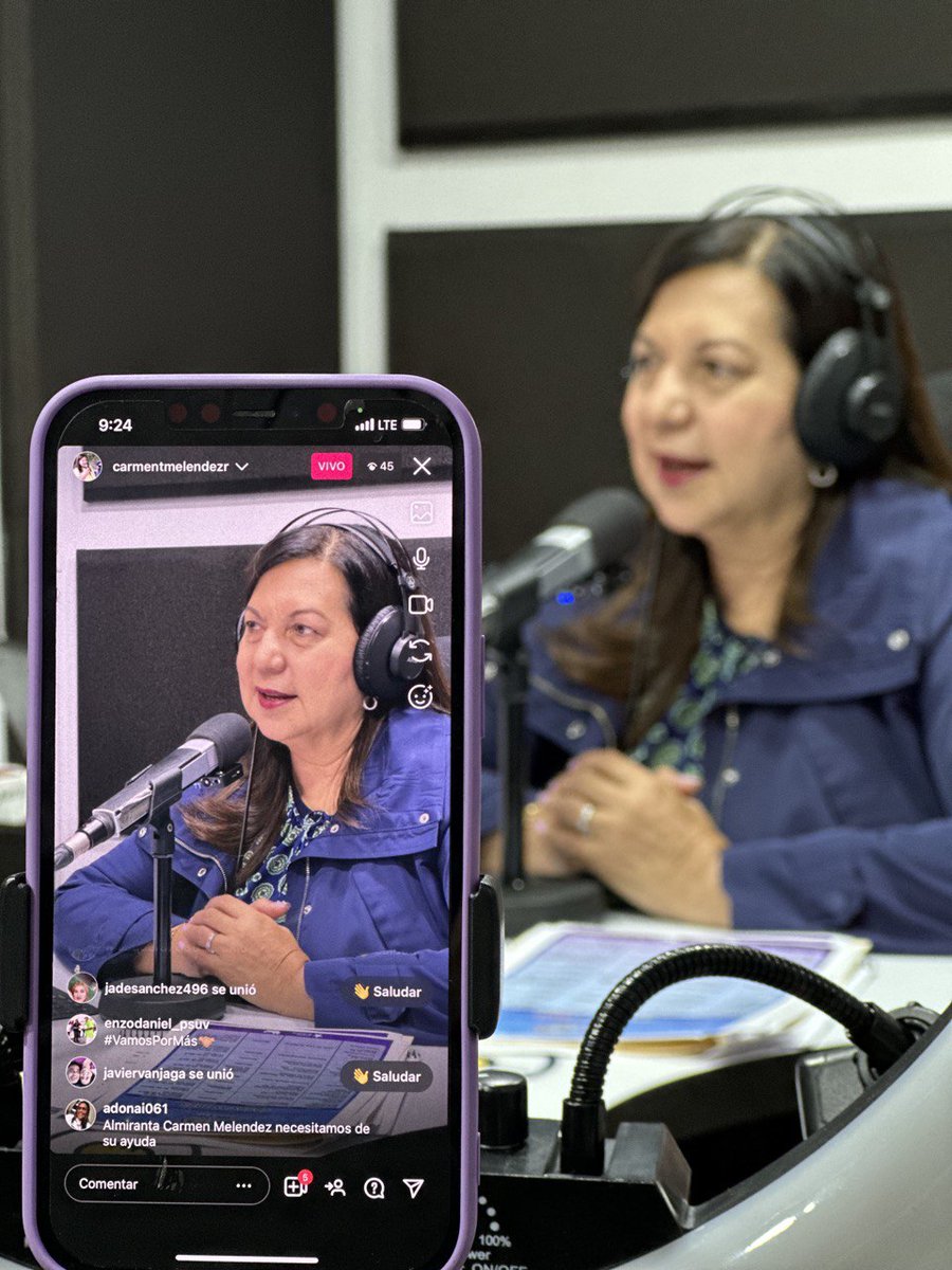 En el programa 
#HablaCaracas, la Alcaldesa A/J @gestionperfecta, estuvo de invitados al padre Gerardino Barrachini, párroco de La Candelaria, y María Elisa Domínguez, presidenta de @fpatrimonioccs, donde el tema del día fue “Semana Santa 2023”

@SomosRMNoticias

#MaduroEsUnDuro