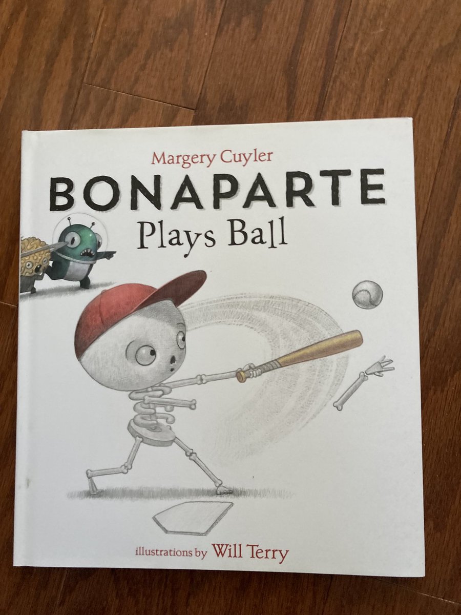 Baseball season is starting and Read Across America will be here soon. You might enjoy my baseball story, ill by Will Terry. Will Bonaparte be able to hit the winning homerun if his bones fall apart? #librarians; #teachers; #homeschoolers; #educators; ⁦#bookposse