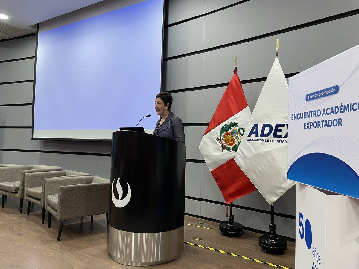 ADEX_PERU's tweet photo. #envivo
Se da inicio al Encuentro Académico Exportador “Relaciones Bilaterales y Aprovechamiento del ALC Perú - Australia”, evento coorganizado junto a la @UPCedu y el apoyo de la Embajada de Australia en Perú (@embauslima). 🇵🇪 🇦🇺
Síguelo aquí 👉 https://t.co/5PJpWRBqSg https://t.co/sUInN7uY7W