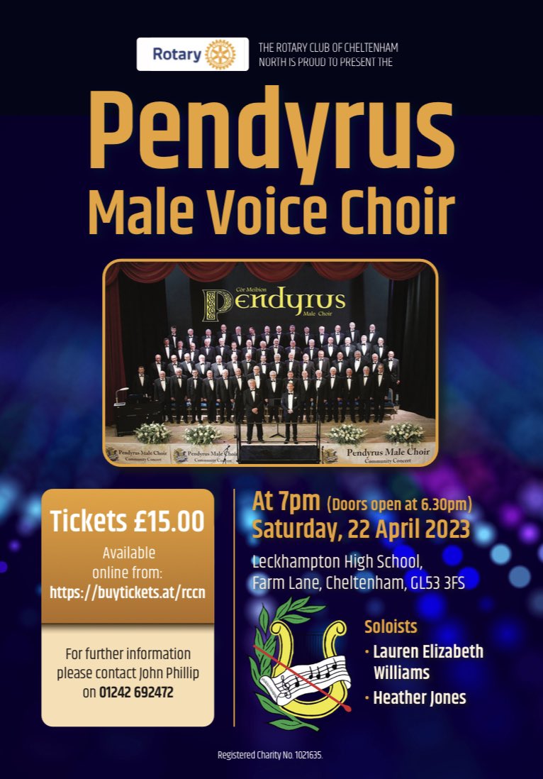 Chelt North RC (@cheltnorthrc) on Twitter photo Don’t miss out on this wonderful opportunity to hear the <a href="/PendyrusChoir/">Pendyrus Male Choir</a> on 22 April sing their hearts out at Leckhampton School🎼 Tickets £15 buytickets.at/rccn #malechoir #wales #welshsinging #Cheltenham Don’t miss out on this wonderful opportunity to hear the <a href="/PendyrusChoir/">Pendyrus Male Choir</a> on 22 April sing their hearts out at Leckhampton School🎼 Tickets £15 buytickets.at/rccn #malechoir #wales #welshsinging #Cheltenham