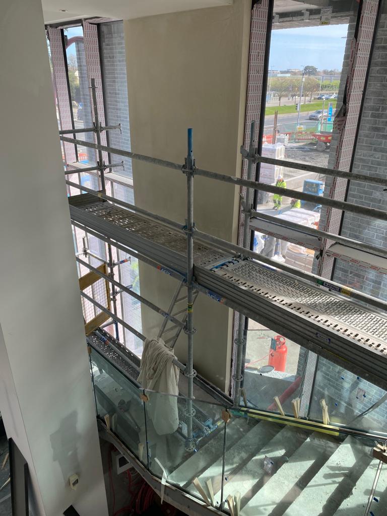 Surfaceform's tweet photo. Almost there...

We have just finished applying our Marmorino polished plaster in the colour Sand to this staircase, a few final touches once it has dried and our job here will be complete

Surfaceform

#Surfaceform #polishedplaster #workinprogress #site #polishedplasterdublin https://t.co/Z8USow5K9y