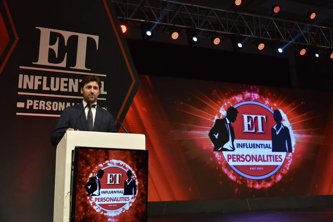 The Times Group organised the event- ET Most Influential Personalities of West Bengal, to honour the leaders of organizations in Bengal for their contributions in the fields of education, science, sustainability and entrepreneurship which Mr. Facino attended as a special guest.