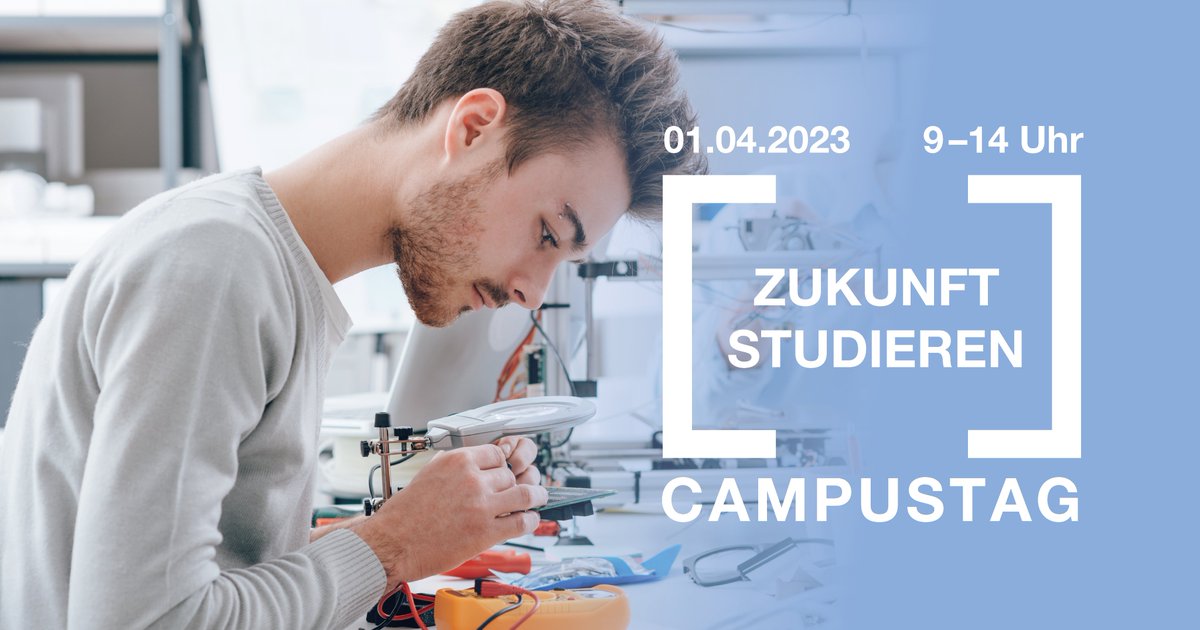 DresdenHtw's tweet photo. Unter dem Motto „Zukunft studieren“ öffnet die HTW Dresden am 1. April von 9.00 bis 14.00 Uhr an den beiden Standorten Dresden und Pillnitz ihre Türen. Alle Studieninteressierten sind herzlich zum Campustag eingeladen.
#htwdresden
Programm: https://t.co/iNFWYhAQCT https://t.co/Z6aj0RBopB