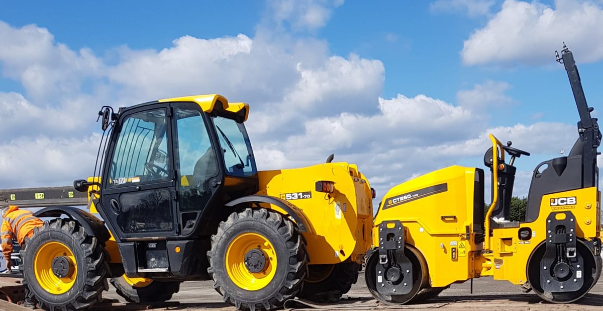 Hereford Rural Crime Team have seized stolen plant machinery this week whilst working with our colleagues from Datatag. £100,000 pounds worth of stolen property including quad bikes, tractors, telehanders, trailers and road rollers. @WestMerciaPCC @CCPippaMills @Supt_Hancox