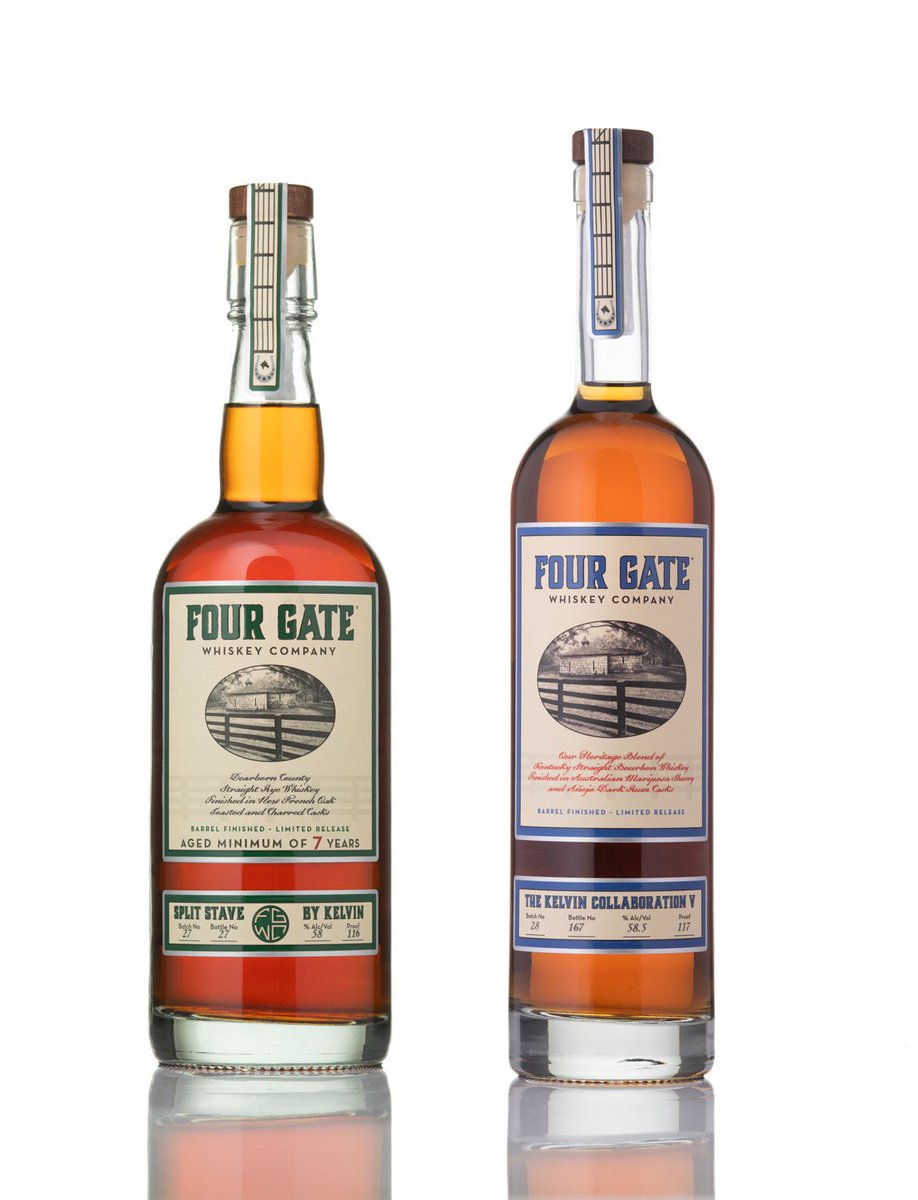 Hood Sommelier by Jack Beguedou (@ttjacques1) on Twitter photo <a href="/four_gate/">Four Gate Whiskey Company</a> Announces Batches 27 and 28. A Special French Oak Rye Split Stave™ by Kelvin and The Kelvin Collaboration V #bourbon <a href="/four_gate/">Four Gate Whiskey Company</a> Announces Batches 27 and 28. A Special French Oak Rye Split Stave™ by Kelvin and The Kelvin Collaboration V #bourbon