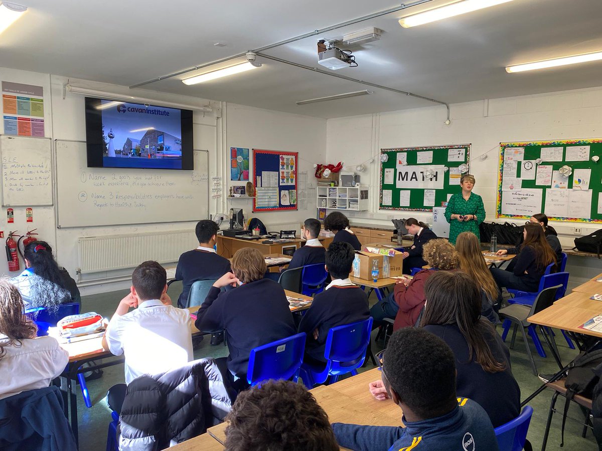 StBricins's tweet photo. Big thank you to Cavan Institutes Michelle Gallagher, for coming in to speak with senior cycle students about Cavan Institute, the SUSI grants and third level education. #lifelonglearning #cavaninstitute https://t.co/DAnuzQUCWR