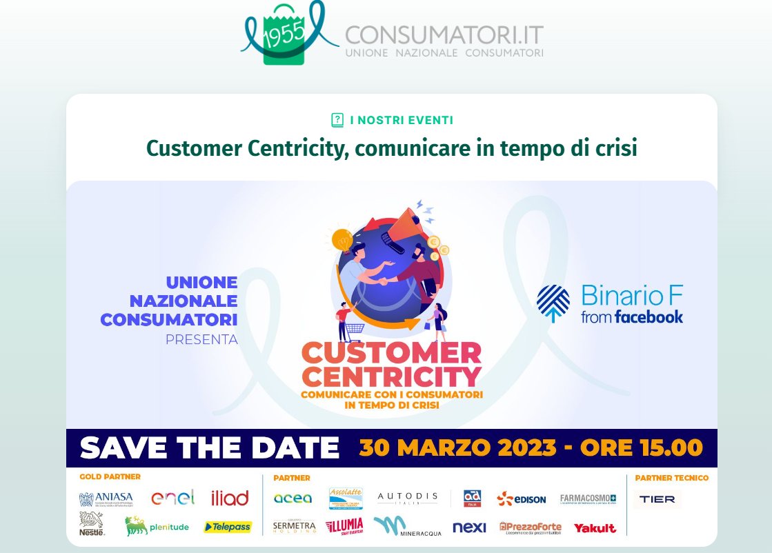 Edison4Gov's tweet photo. #30marzo #Roma

Partecipiamo alla seconda edizione di #Customercentricity di #UNC che quest'anno ha per tema  “comunicare in tempo di crisi”.

Per Edison è presente #GiovannaMarzolla  Marketing&amp;Communication Director #EdisonEnergia
 
#clientealcentro https://t.co/8aERakd4TS