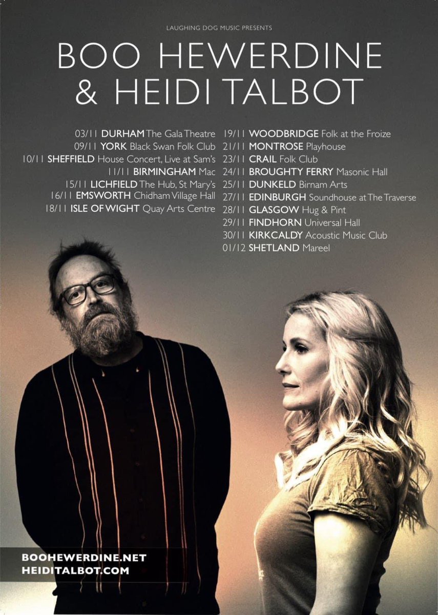 Stephen Foster (@stephenfoz) on Twitter photo Get Sunday, November 19 in your diary. <a href="/boohewerdine/">Boo Hewerdine</a> and <a href="/heiditalbot/">Heidi Talbot</a> are coming to <a href="/folkatthefroize/">Folk at the Froize</a>! Get Sunday, November 19 in your diary. <a href="/boohewerdine/">Boo Hewerdine</a> and <a href="/heiditalbot/">Heidi Talbot</a> are coming to <a href="/folkatthefroize/">Folk at the Froize</a>!