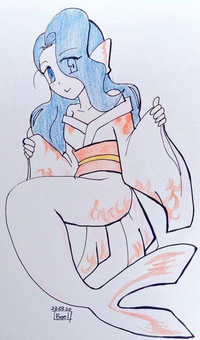 #今月描いた絵を晒そう
ギリ4枚描いてた!描けてた!(悲鳴 
