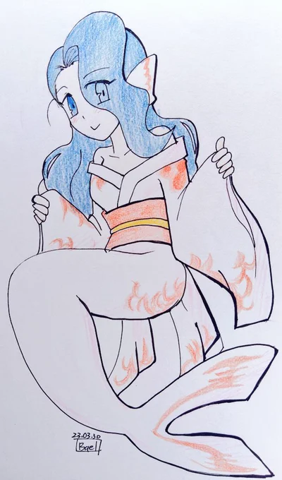 #今月描いた絵を晒そう
ギリ4枚描いてた!描けてた!(悲鳴 