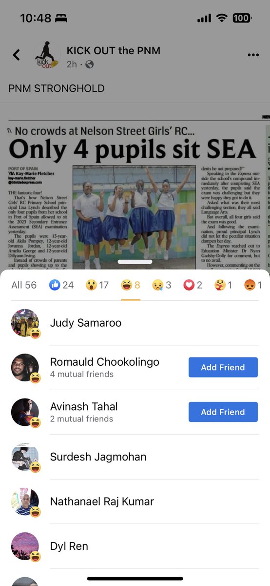 I tell you Facebook and some of its “users” are so distasteful…. I never wish people bad, but definitely cannot wish them good..