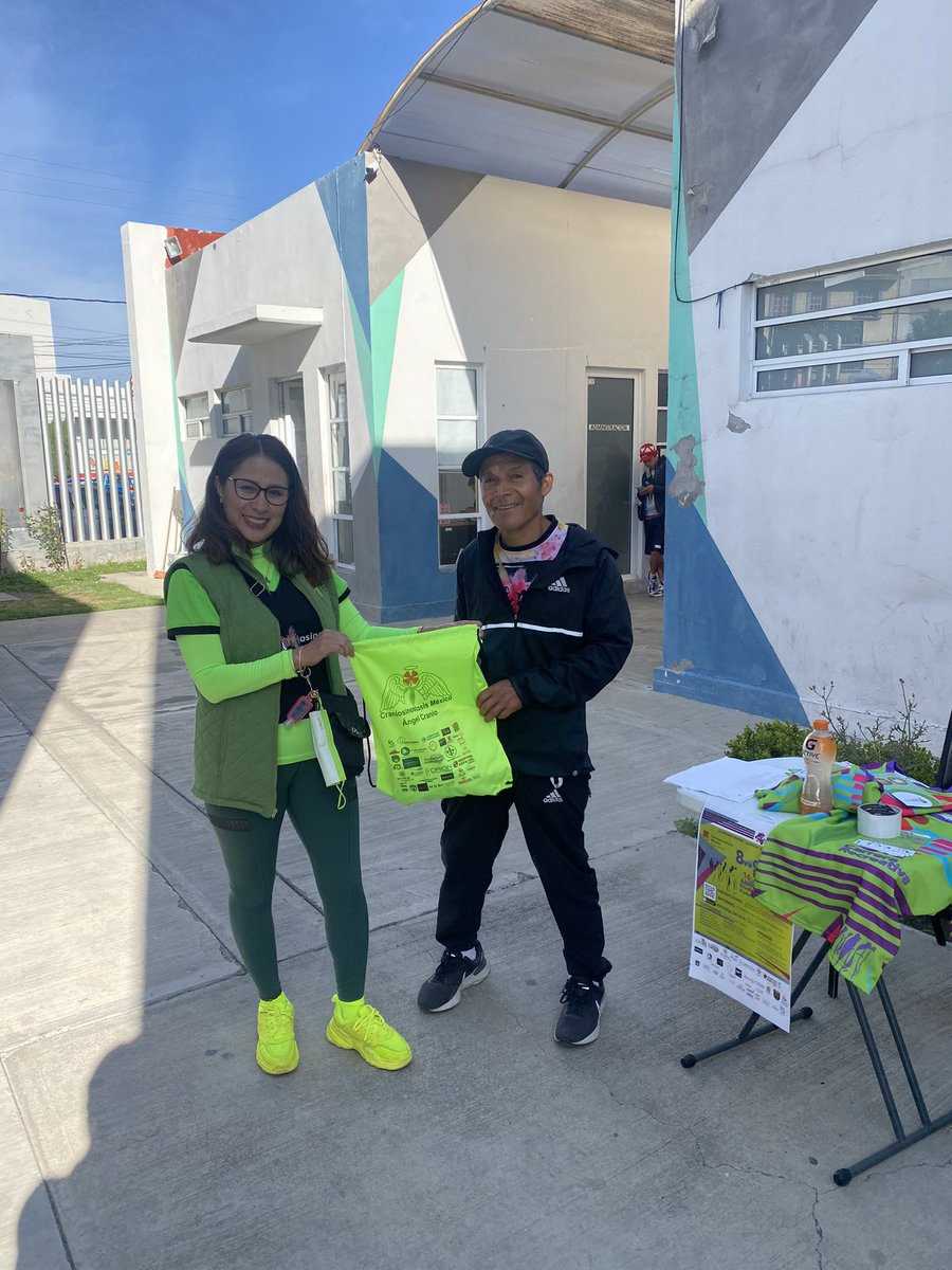 lulusanchez70's tweet photo. Estamos inscribiendo y entregando kits Complejo Deportivo Revolución Mexicana Pachuca de 7:00 a 9:30 am todos los días #CorranPorCranio #CarreraCranio #Carrera #Craneosinostosis https://t.co/U6Z2wDfG3X
