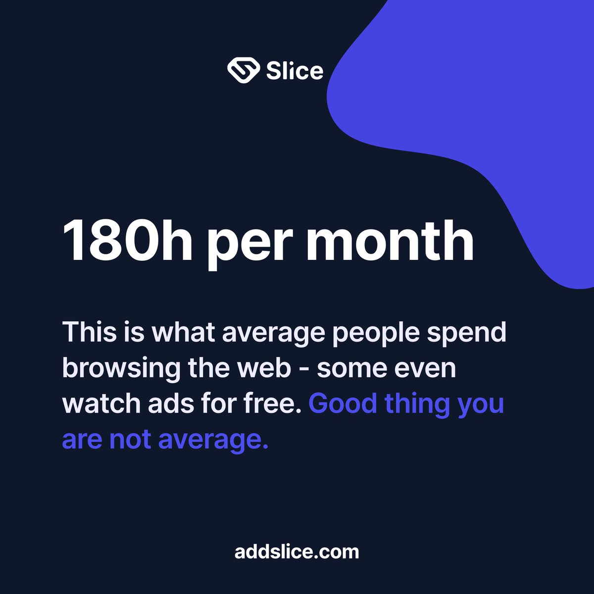 add_slice's tweet photo. Imagine watching ads for free.π€―
#addslice #SATs #Bitcoin https://t.co/uF7QA6Jn4c