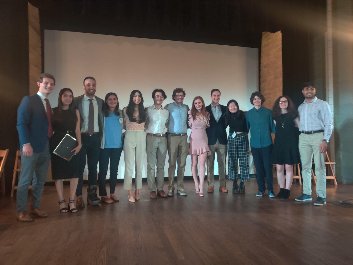 pennbioeng's tweet photo. Congratulations to all of #PennBioengineering students who took home awards in the annual @PennEngineers Awards Ceremony! #BEProud https://t.co/efQuezFZ7o