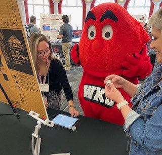 WKUCEBS's tweet image. Thank you to all our presenters and visitors at the CEBS Poster Session! We’re looking forward to seeing these students and more on Saturday at the Student Scholar Showcase! #WKU #appliedresearch