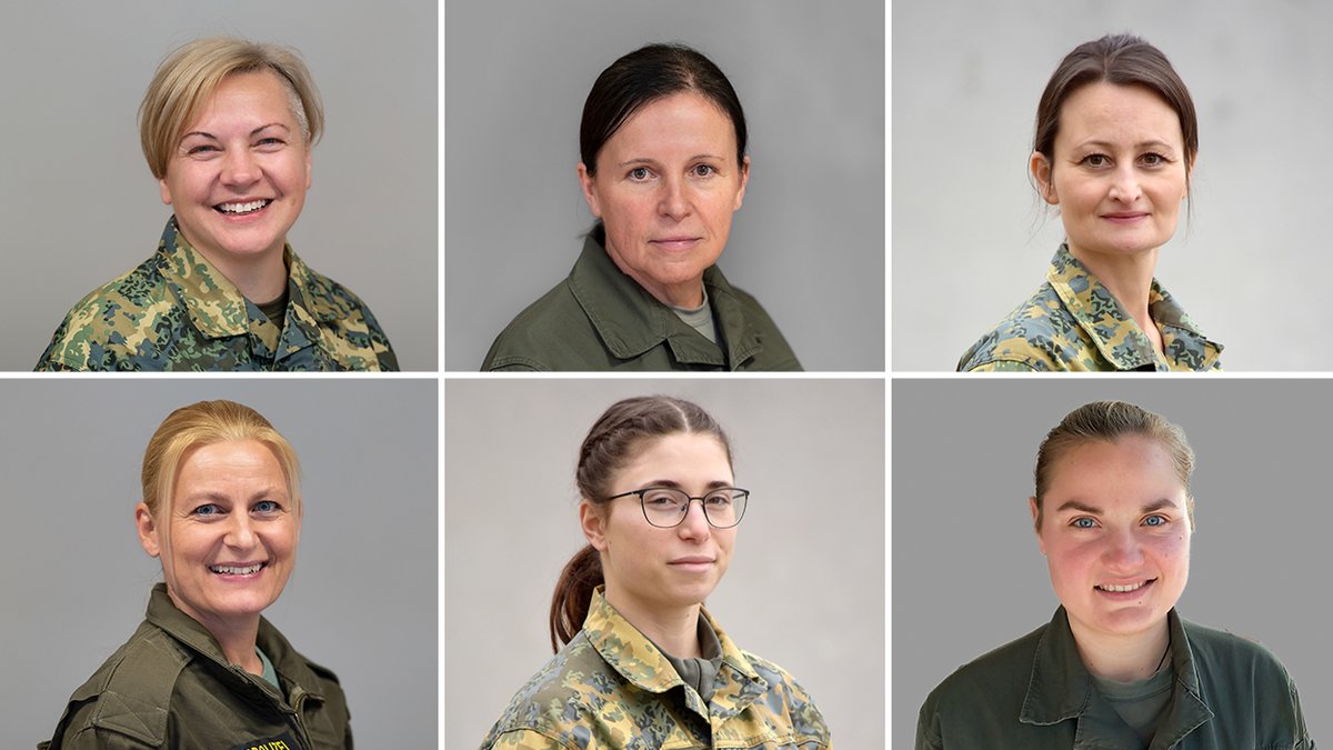 uogsteiermark's tweet photo. 6 Frauen 6 Meinungen: Wir haben sechs Frauen gefragt, wie es ihnen als Soldatin beim Bundesheer ergeht. #imFokus in der Ausgabe #1/2023 unserer Informationszeitung und im https://t.co/vzrNS5ukU0 #UOGST #UOGSteiermark #Bundesheer #Unteroffizier https://t.co/bbbnpYDxMK