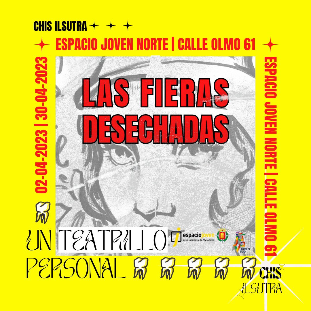EJnorteVLL's tweet photo. 🎉🕺 Este fin de semana en el #espaciojovennorte de #Valladolid no te pierdas nuestras actividades! 
Ven y disfruta del #OpenDance y la inauguración de la exposición "Las fieras desechadas" de Chis.Ilustra
¡Únete a la diversión! #somostucrush 🎨🦁🦓 https://t.co/77Z19ygGTB