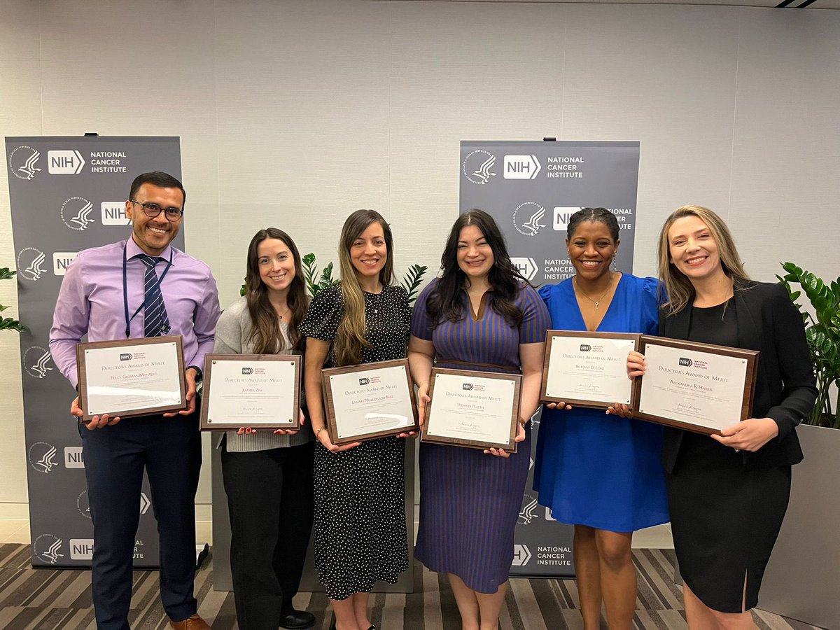 So happy for my #Cancer #Prevention colleagues who also got awarded. It is so nice to see everyone in person! <a href="/theNCI/">National Cancer Institute</a> @NCIBehaviors @NCIprevention