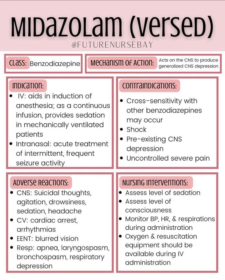 AbdulelahNurse's tweet photo. #التمريض Midazolam https://t.co/7qRV0CFvO1