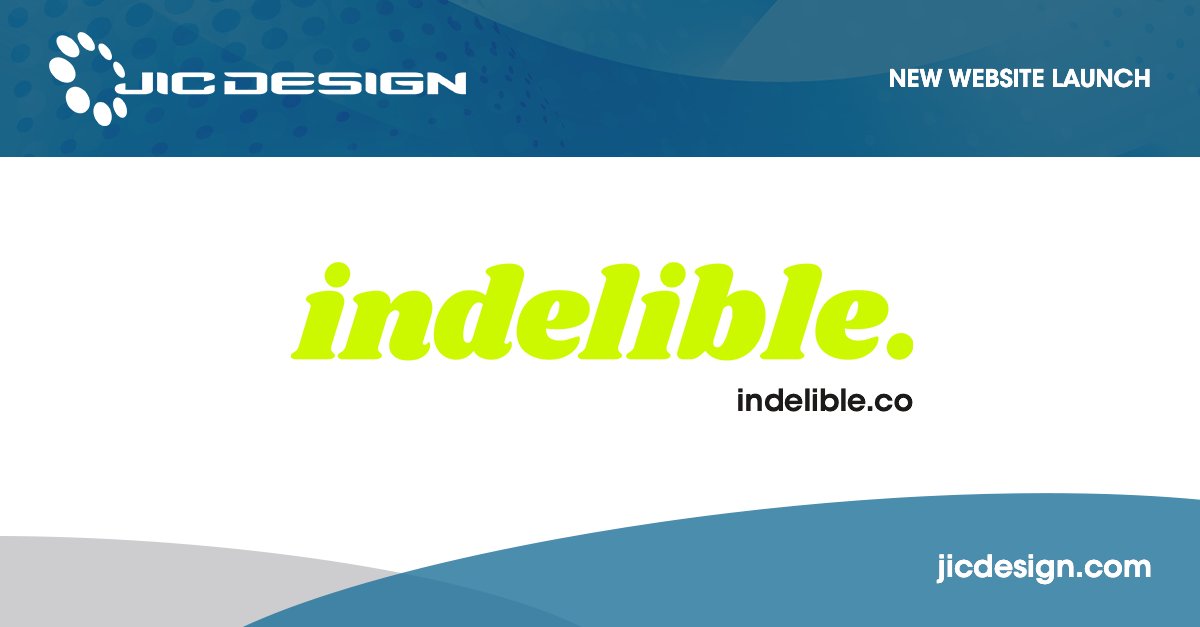 jicdesign's tweet photo. Team JIC Design is proud to have launched an upgraded website for Indelible. (https://t.co/7B4Jj3HyrI) ! Fell free to check out how the world just got FASTER! 
#brands #growth #business https://t.co/CwjaCH6QML