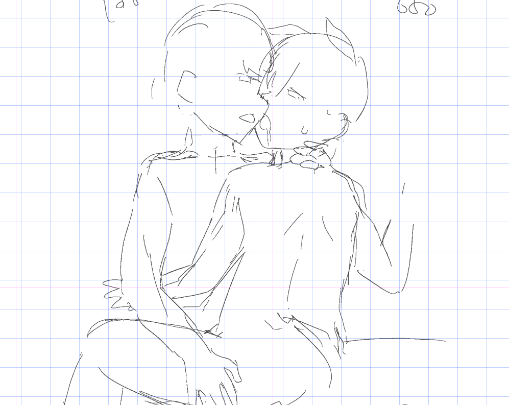 誰か3Pの描き方教えてくれ 