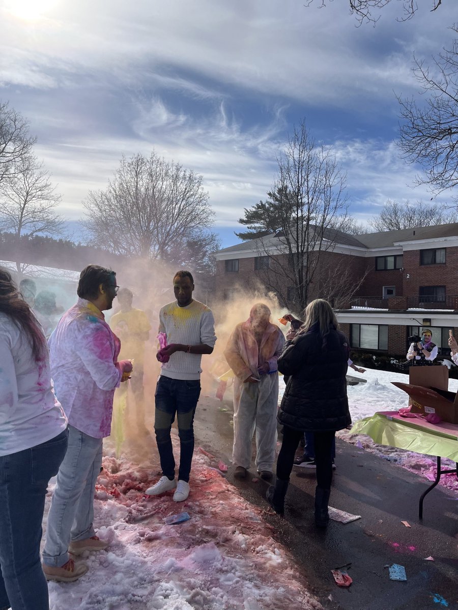 newenglandernec's tweet photo. NEC Hosts its First Holi Festival by   - https://t.co/SB6QMgBQBj https://t.co/0wL0Vp244G