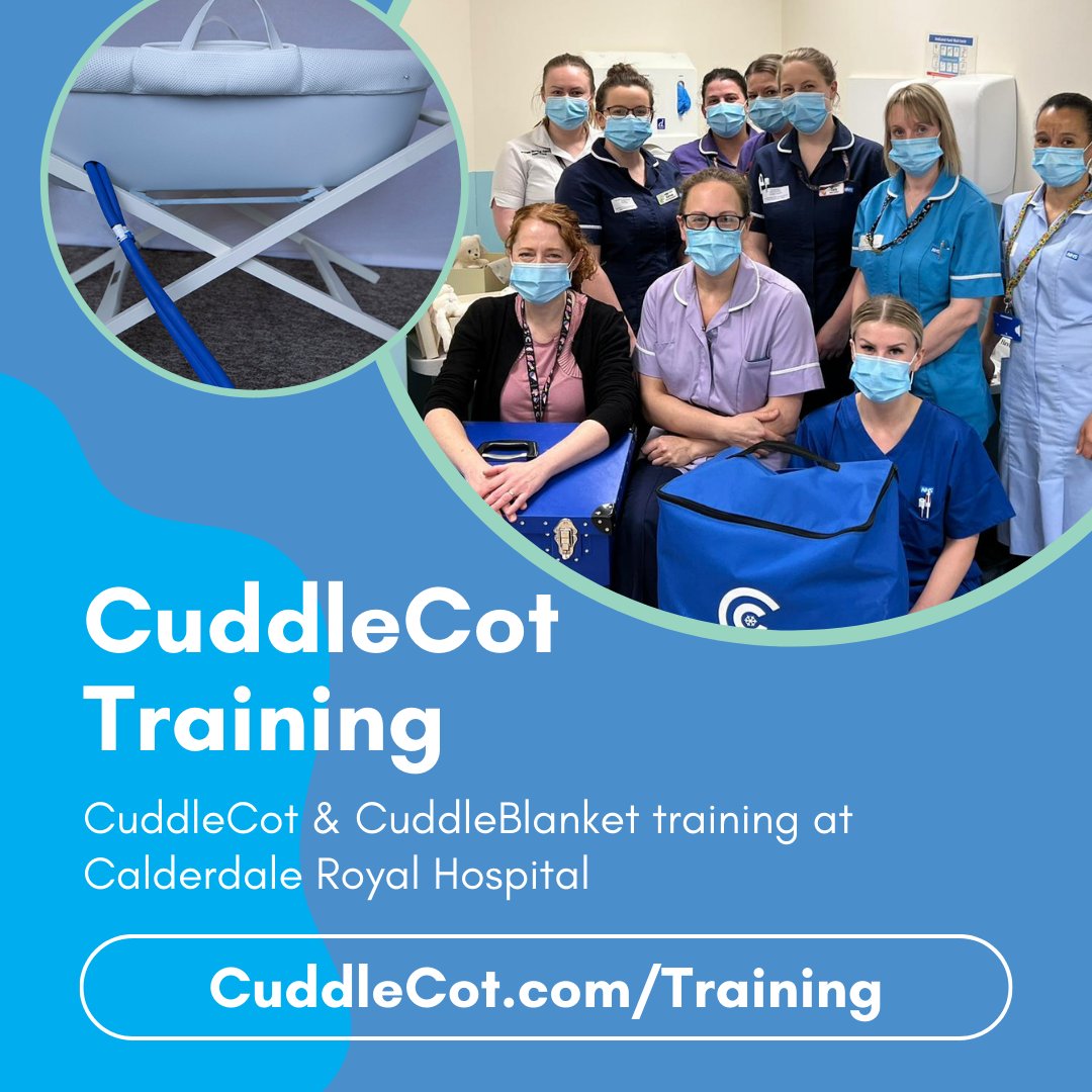 CuddleCot's tweet photo. 📢 Yesterday, our William delivered CuddleCot and CuddleBlanket product training at Calderdale Royal Hospital Children's Ward. 🏥
To arrange product training with us, visit our website. https://t.co/ReeOd0jTEy
@CHFTNHS #TeamCHFT #CuddleCot #CuddleBlanket https://t.co/CEzNVtoKjJ