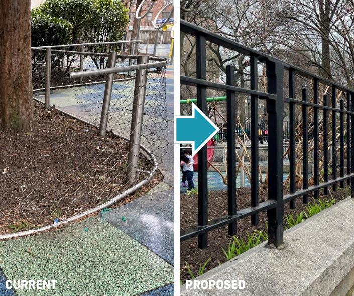 UnionSquareNY's tweet image. There is still time to #VOTE to support new fencing in Union Square's Playground! 🗳️ Take 2 minutes to cast your vote to fund this community improvement + help bring USQ one step closer to our #VisionPlan goals! ➡️ bit.ly/40yOuyl