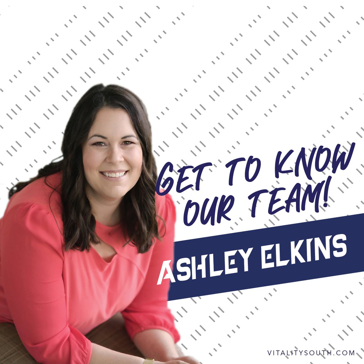 VitalitySouth's tweet image. Fun Fact! 

When Ashley Elkins, Vitality South President, was in kindergarten she learned her ABC’s forwards and backwards. Next time you see her, ask her to show you this fun talent!

#VitalitySouth #GetToKnowOurTeam