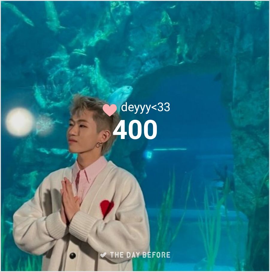 400 deyyy<3