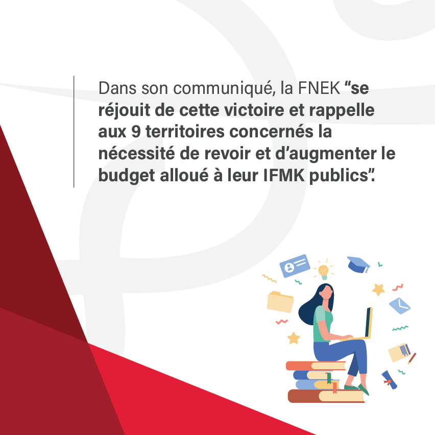 SNMKR1's tweet photo. L'inscription en IFMK publics officiellement fixée à frais universitaire !

Une grand victoire pour les étudiants même si le combat continue afin de leur garantir à tous l'accès une formation à frais universitaire. #teamkine https://t.co/59RFwxCOgt