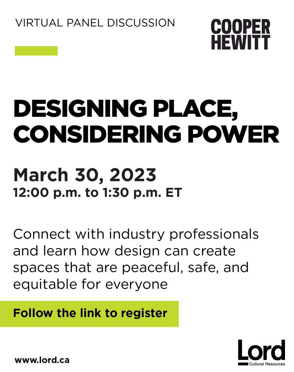 LordCultural's tweet photo. Today Lord Cultural Thought Leader, Jamie Bennett will be in conversation with:
Bryan C. Lee Jr
Jonathan Rubinstein
Dawn Weleski
Jonas Staal
Registration to receive the Zoom link & full details available in the thread below!
#lordculturalresources #designpeace #cooperhewitt https://t.co/zCh9zgPaSO