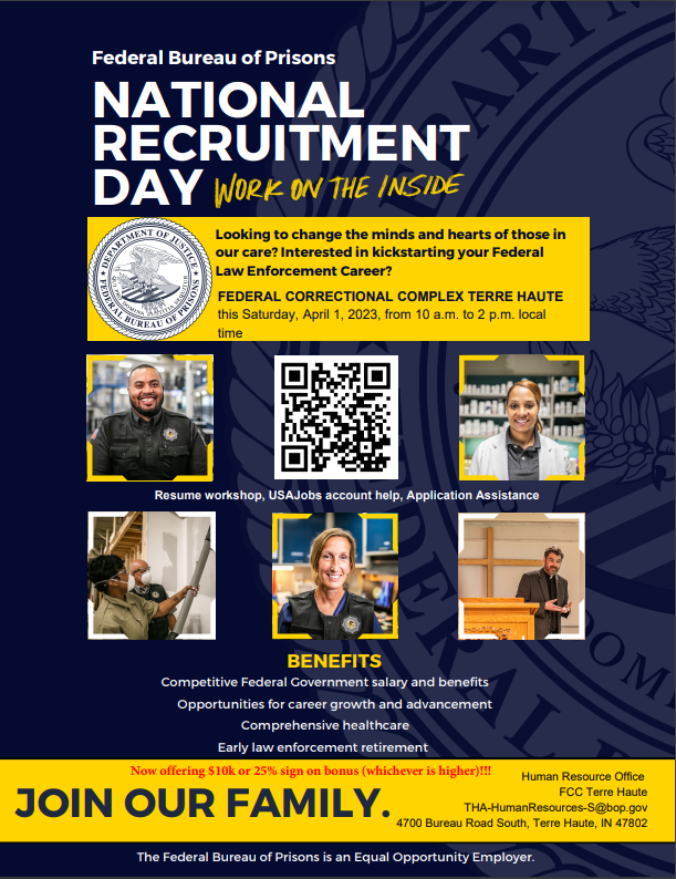 Federal Bureau of Prisons Career Connections (@BOPCareers) / Twitter