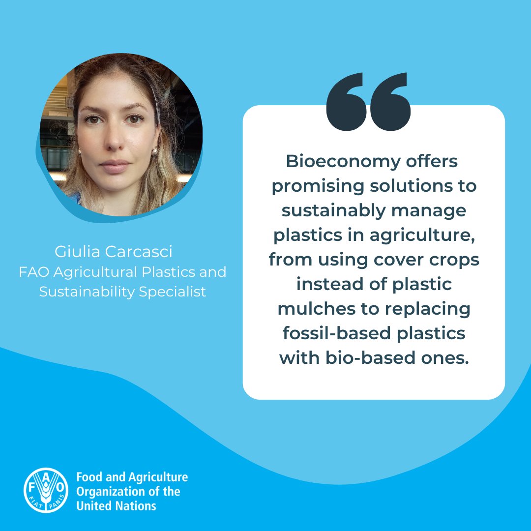 In many parts of the world, agricultural plastics aren’t appropriately collected, recycled and disposed of. #Bioeconomy innovations can help reduce plastics waste and regenerate ecosystems. Read more here 👉 bityl.co/HvUv #ZeroWasteDay #BeatWastePollution