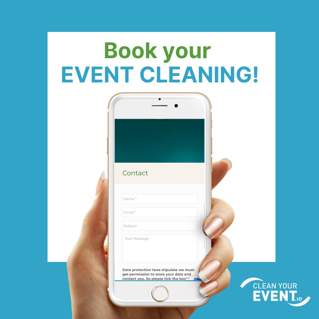 🤔 Are you planning an event and looking for professional event cleaning services? Look no further! 📣 At Clean Your Event, as our name suggests, we offer a wide range of services to ensure your event space is clean, safe, and presentable. ✅

📲: bit.ly/CleanYourEvent…