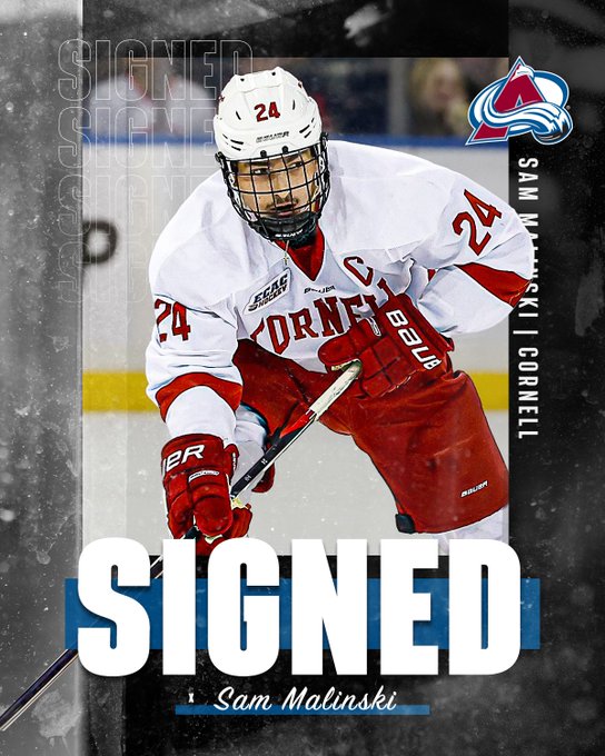 Signed: Sam Malinski | Cornell