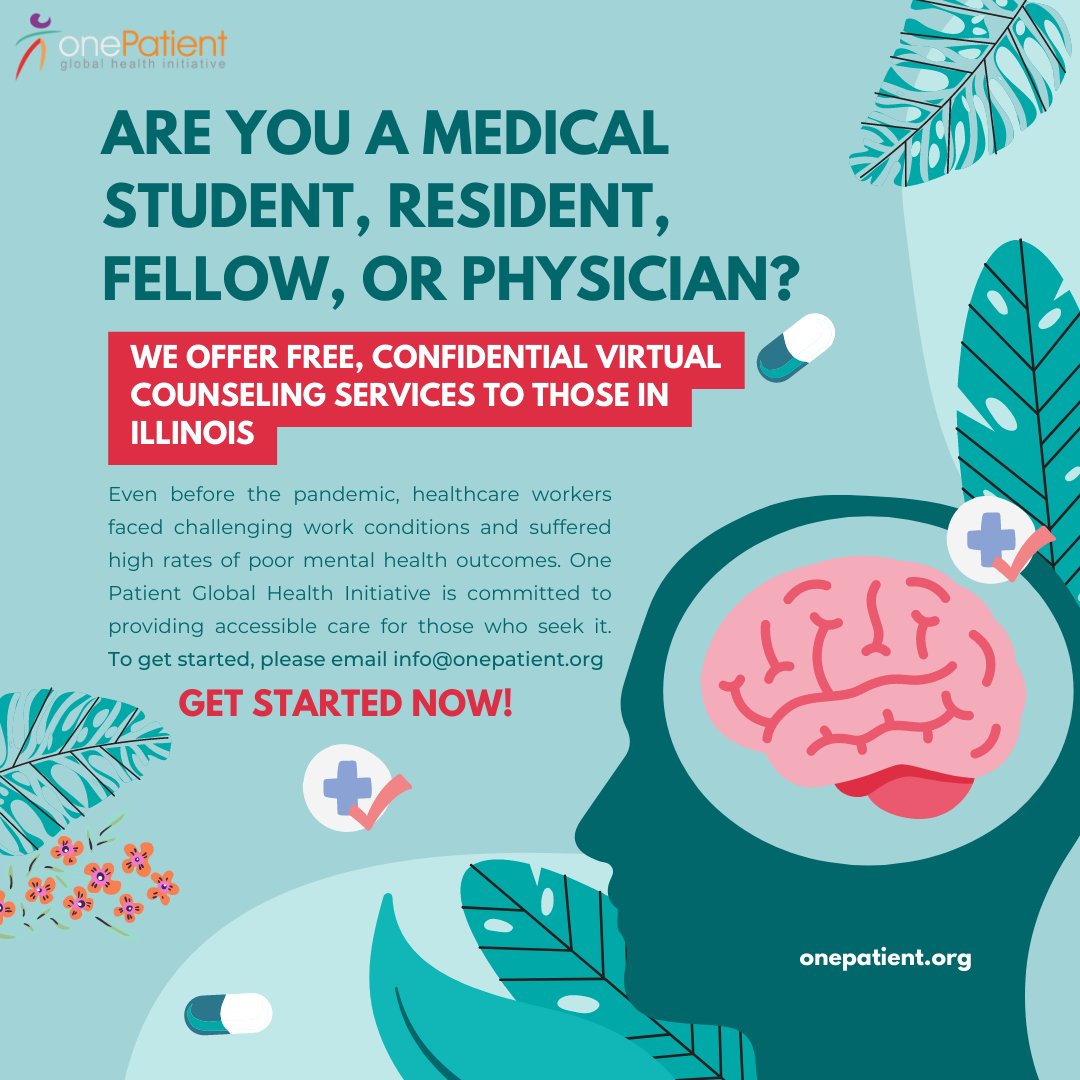 Please email info@onepatient.org or visit our website for more information!

#onepatient #opghi #healthequity #mentalhealth #healthcare #healthcareworkers