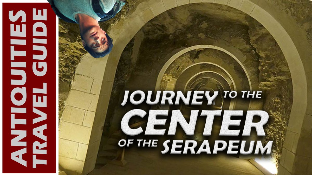 DrDavidMiano's tweet photo. [NEW VIDEO] Check out rare scenes from Saqqara, including a full discussion of who made the Serapeum and when. #ancientEgypt https://t.co/hkAgLnIYgD https://t.co/XNUHVhxMbA