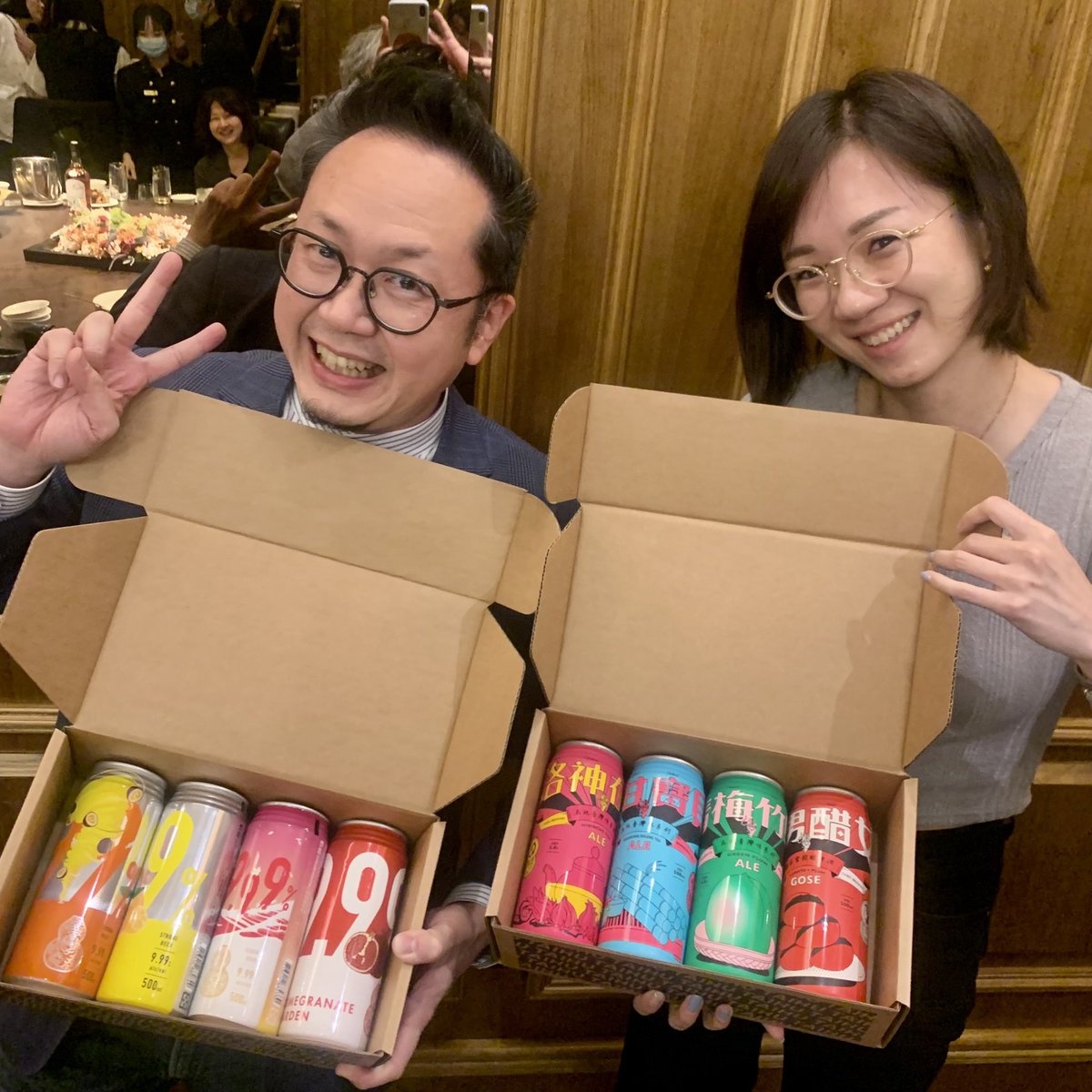 台湾のクラフトビールを頂きました🍺！