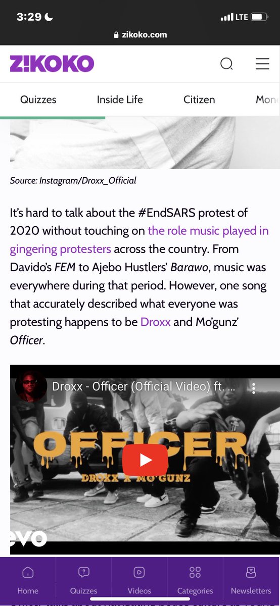 DROXX_OFFICIALL's tweet photo. Big Thanks to @zikokomag for telling our stories Now while it’s Relevant 🙏🏿🔥
🔗: https://t.co/1OktPwNluC https://t.co/yQbUwpD6oy