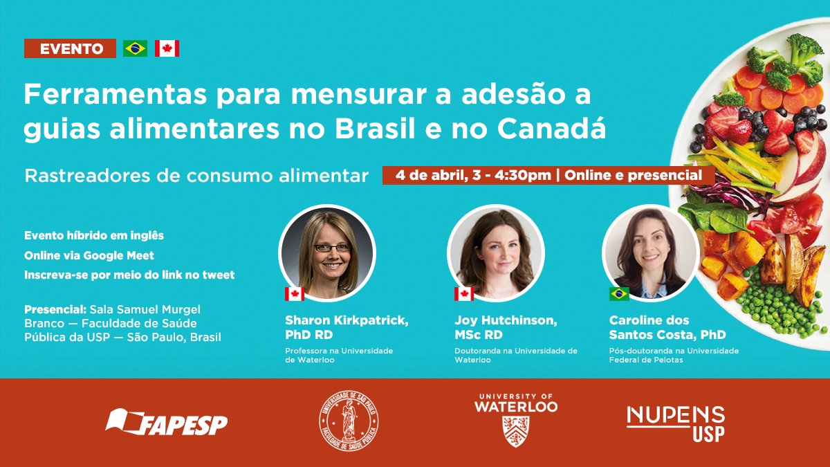 NUPENS_USP's tweet photo. O Guia Alimentar para a População Brasileira traz orientações para uma alimentação adequada e saudável. Mas como saber se as populações estão realmente aderindo às recomendações do Guia?🧶 https://t.co/eogGj786yb