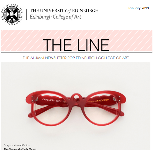 eca_edinburgh's tweet photo. The next edition of The Line – the ECA alumni newsletter - will hit inboxes this week! ✏️✉️

Don't miss out on your monthly dose of ECA news, opportunities and events - email ecaalumni@ed.ac.uk to get on the list.

#ECAAlumni https://t.co/Pie4oe3vXH