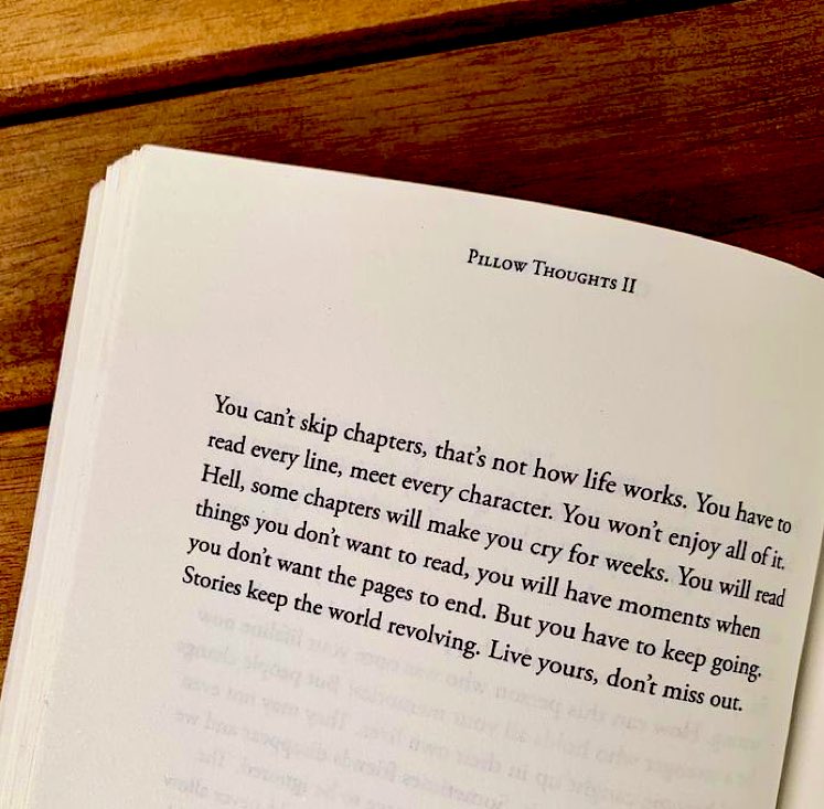 wordstionary's tweet photo. you can’t skip chapters in life https://t.co/mKh0bJnpV3