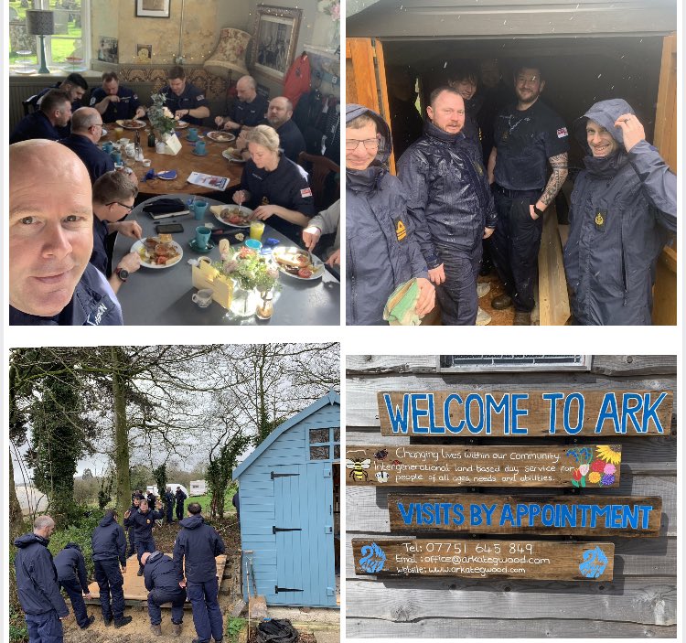 Al_Wilson9's tweet photo. Great “Div Day” - Breakfast of kings at The Feed Station, followed by some great Outreach Activity supporting @arkategwood, an amazing place doing some amazing things. #TheTeamWorks https://t.co/pMA3xyrMsG