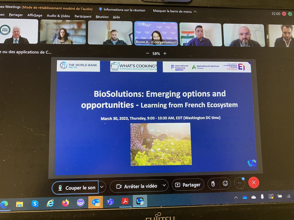 ChristianLeRoux's tweet photo. Heureux d’avoir animé le Webinar @Pole_Agri_Agro avec @WorldBank sur les bio solutions @m2ilifesciences @vivepheromones @MEDEF_I @MedefBearnSoule https://t.co/6iUHgJU2U4